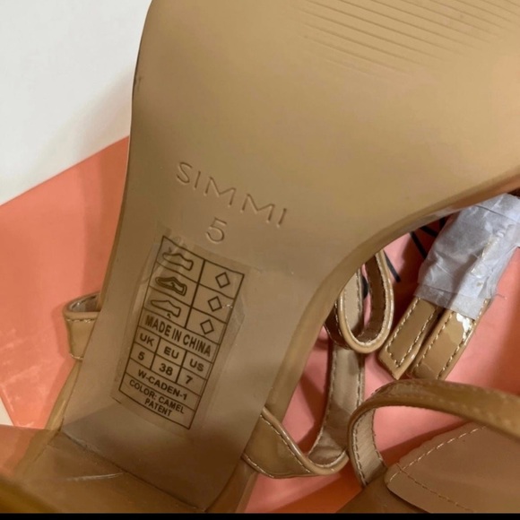 ASOS women's sandals  Wide Fit block heel Pin-buckle ankle strap Open toe - Picture 14 of 14